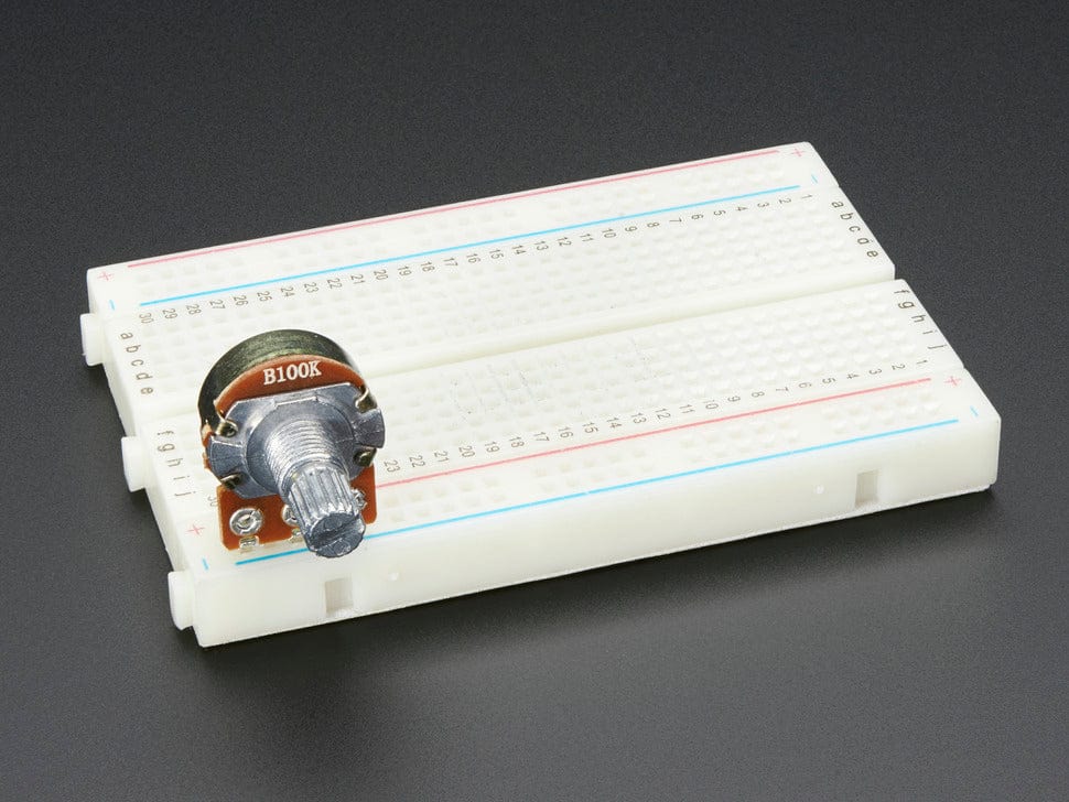 Panel Mount 100K potentiometer (Breadboard Friendly) - The Pi Hut