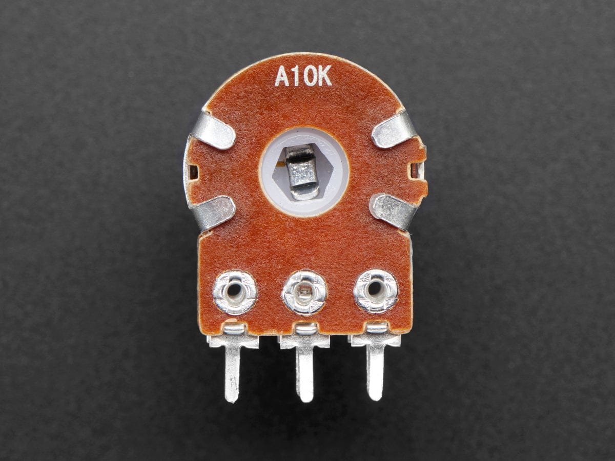 Panel Mount 10K Dual Log Potentiometer - The Pi Hut