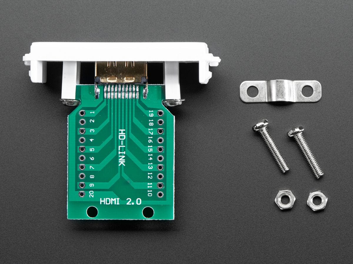 Panel Mount HDMI Socket Breakout - The Pi Hut