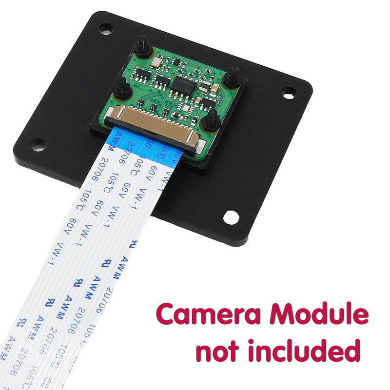 Computer Panel Mount Kit Panel Mount Kit for Raspberry Pi Camera Module 3 - The Pi Hut