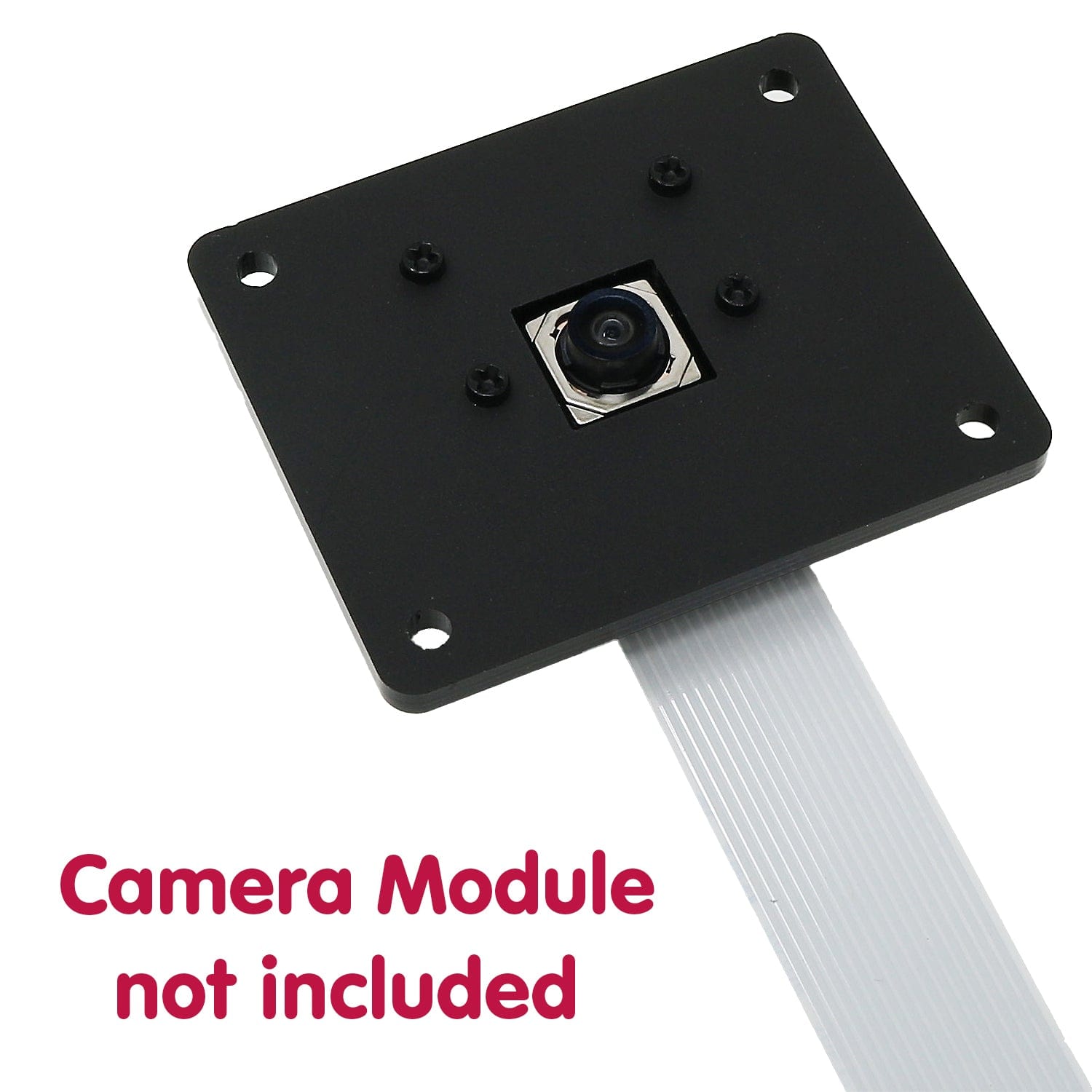 Panel Mount Kit for Raspberry Pi Camera Module 3 - The Pi Hut
