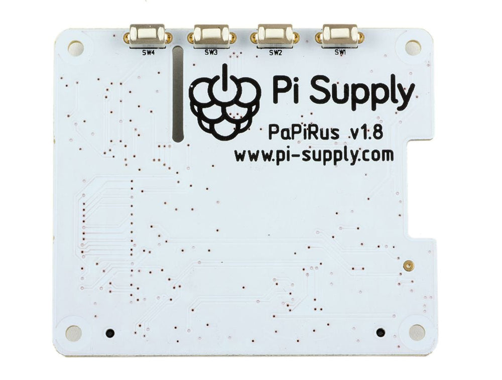 PaPiRus ePaper / eInk Screen HAT for Raspberry Pi - Small - The Pi Hut