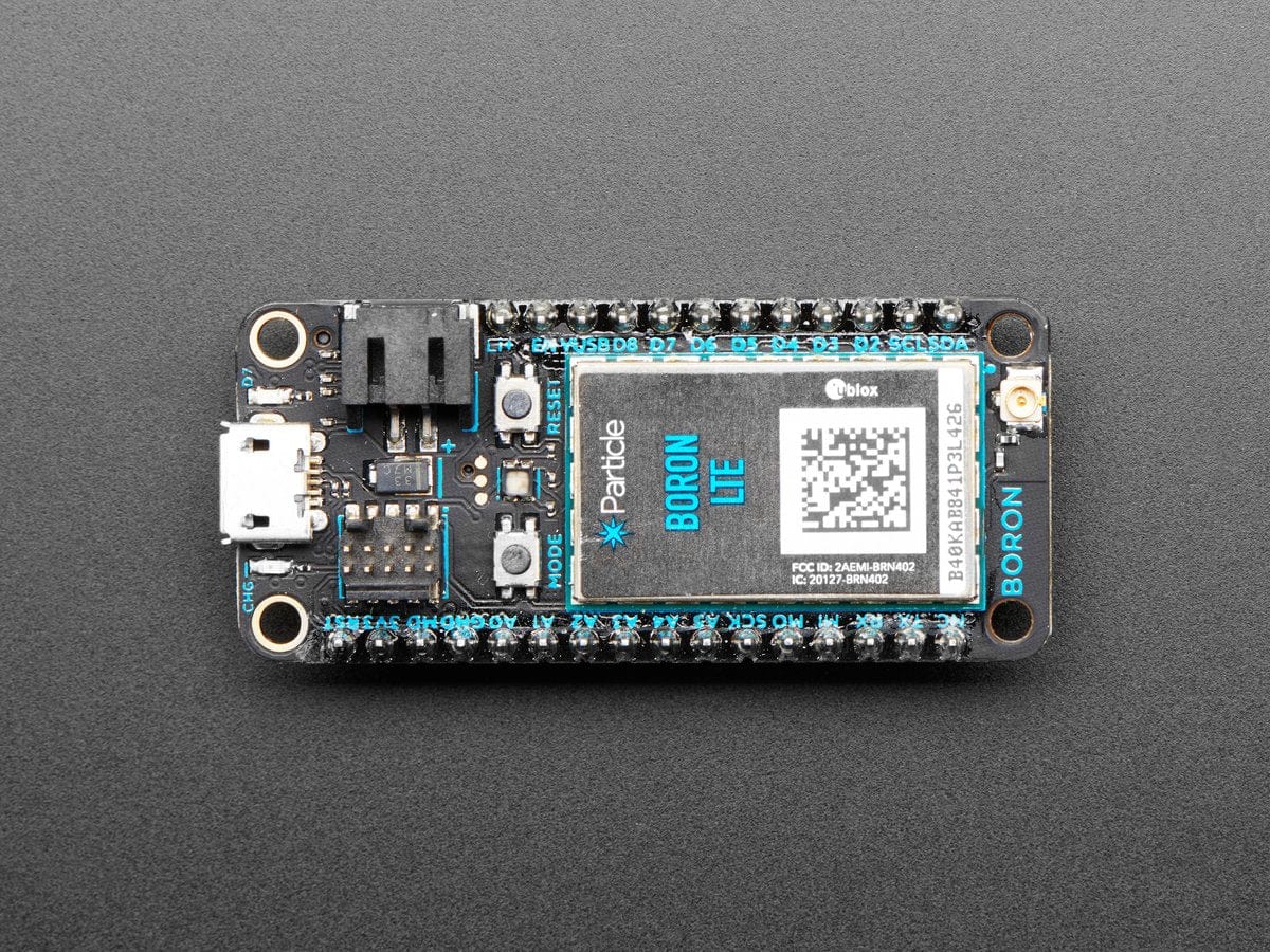 Particle Boron LTE Kit - nRF52840 with LTE Cellular Modem - The Pi Hut