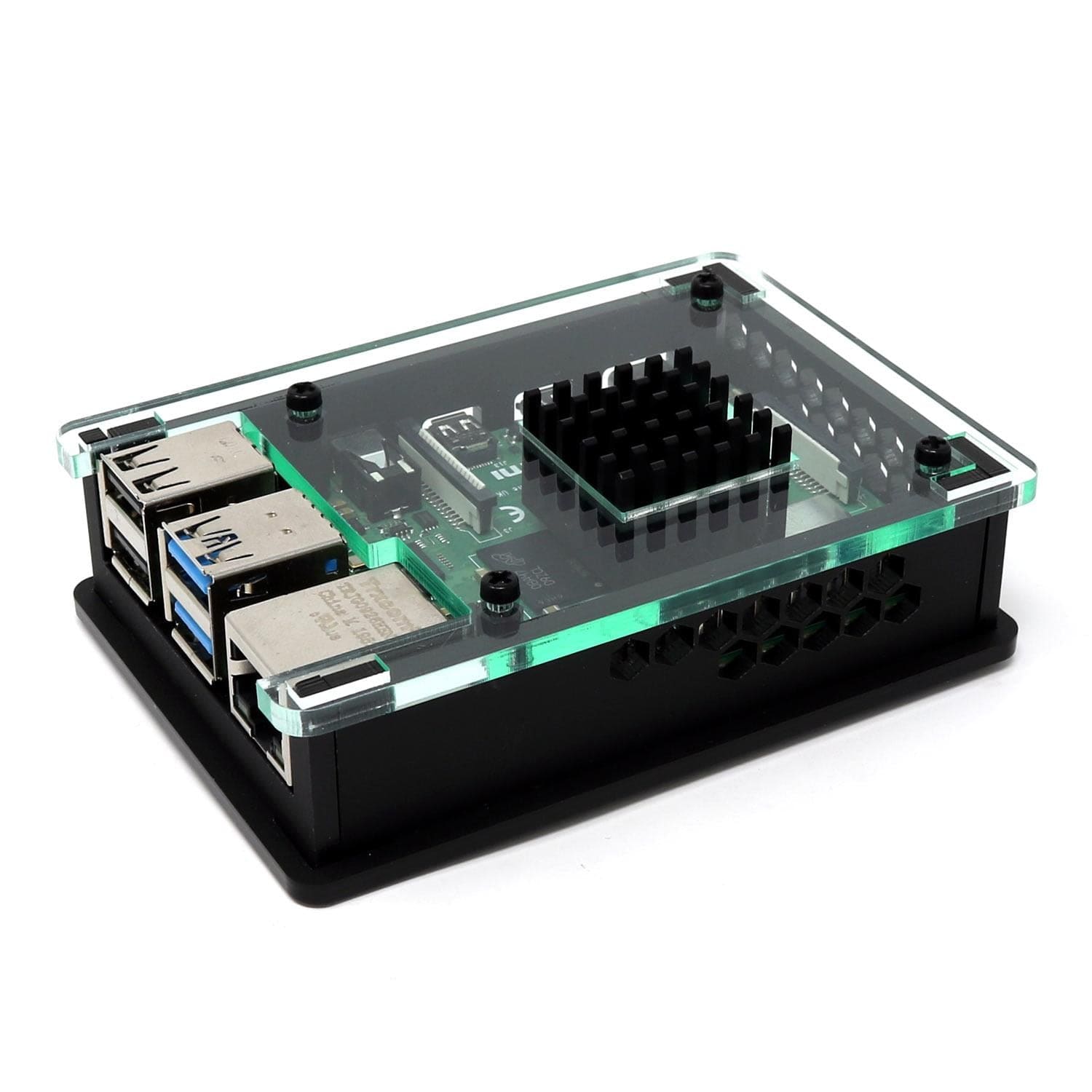 Passive Cooling Heatsink Case for Raspberry Pi 4 - The Pi Hut