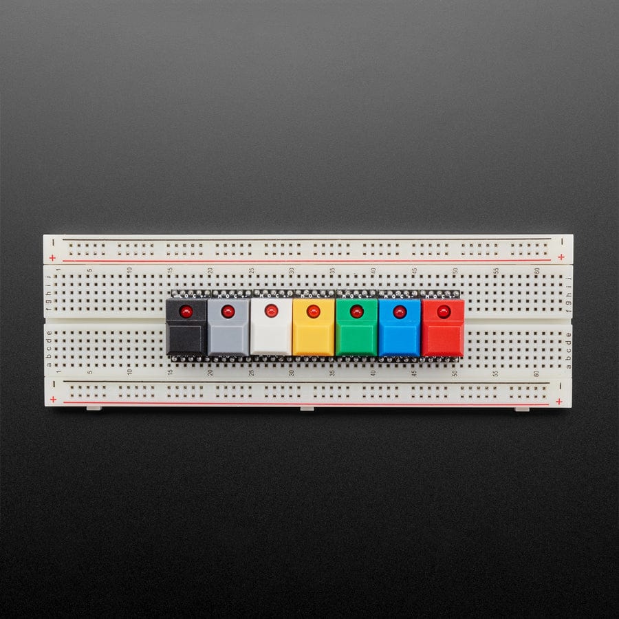PB86 Step Switch Breadboard-Friendly Breakout PCB - Pack of 12 - The Pi Hut