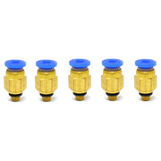 PC4-M5 (Blue) Pneumatic Connectors (5-pack) - The Pi Hut