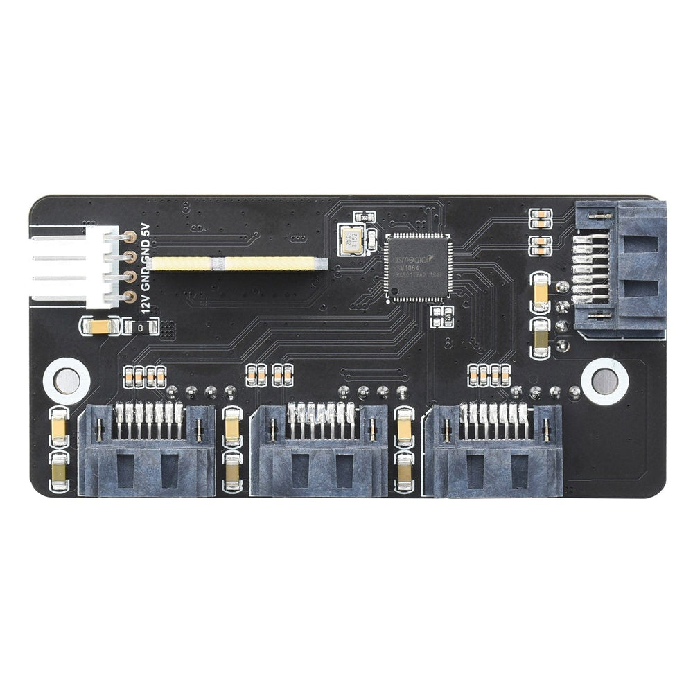 PCI-E to 4-channel SATA 3.0 Adapter for CM4 IO Board - The Pi Hut