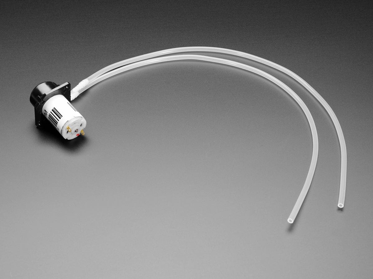 Peristaltic Liquid Pump with Silicone Tubing - 5V to 6V DC Power - The Pi Hut