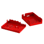 LEGO-Compatible Case for Raspberry Pi 4 - Red - The Pi Hut