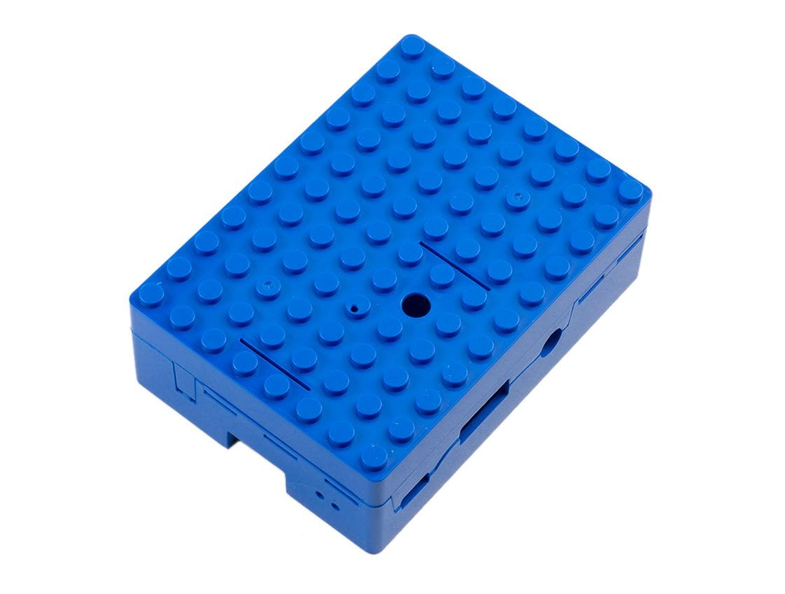 Multicomp Pi-BLOX Case - Blue - The Pi Hut