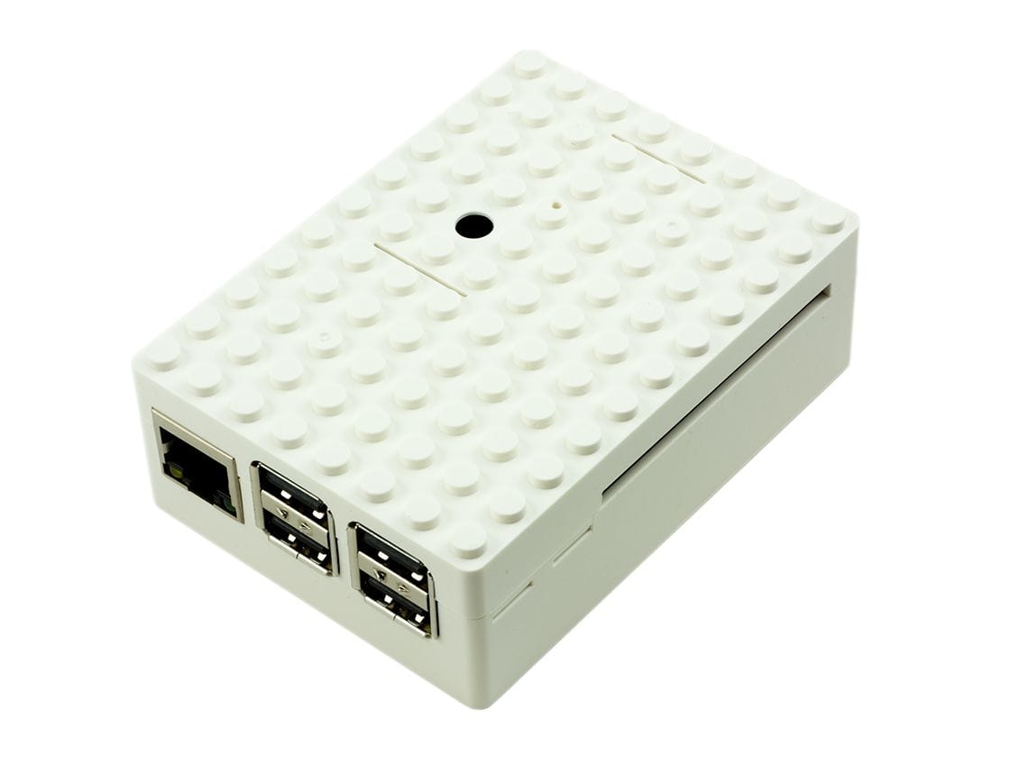 Multicomp Pi-BLOX Case - White - The Pi Hut