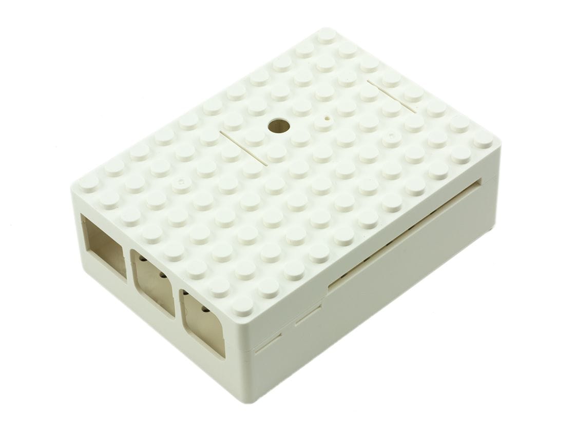 Multicomp Pi-BLOX Case - White - The Pi Hut