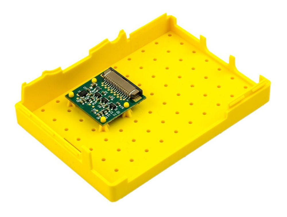 Multicomp Pi-BLOX Case - Yellow - The Pi Hut