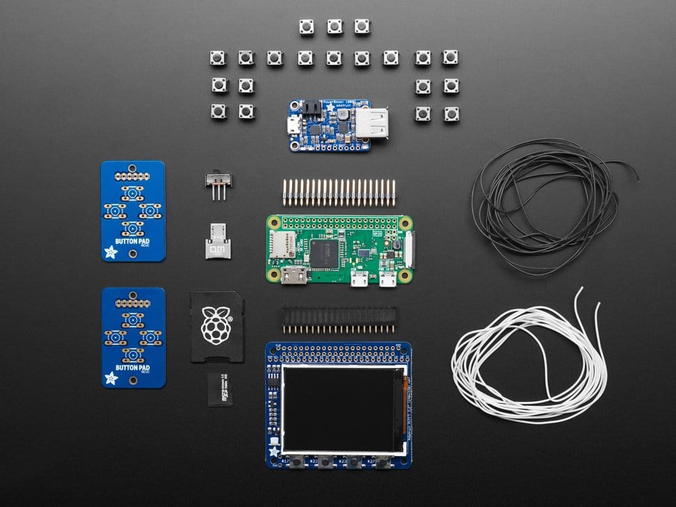 Adafruit Pi GRRL Zero Parts Kit - Includes Pi Zero W - The Pi Hut