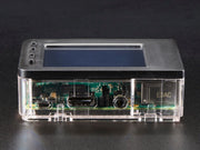 Pi Model B+ / Pi 2 / Pi 3 - Case Base and Faceplate Pack - Clear - The Pi Hut