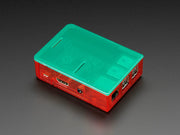 Pi Model B+ / Pi 2 / Pi 3 Case Base - Red - The Pi Hut