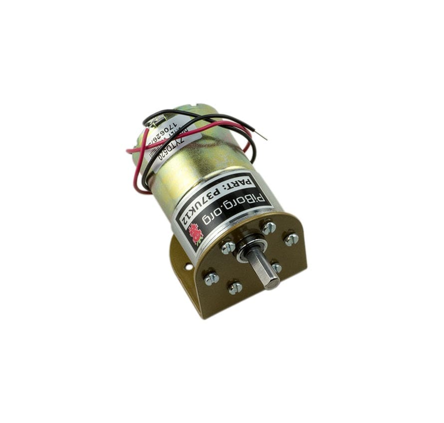 PiBorg Motor 12V 300RPM - 37mm (MonsterBorg) - The Pi Hut