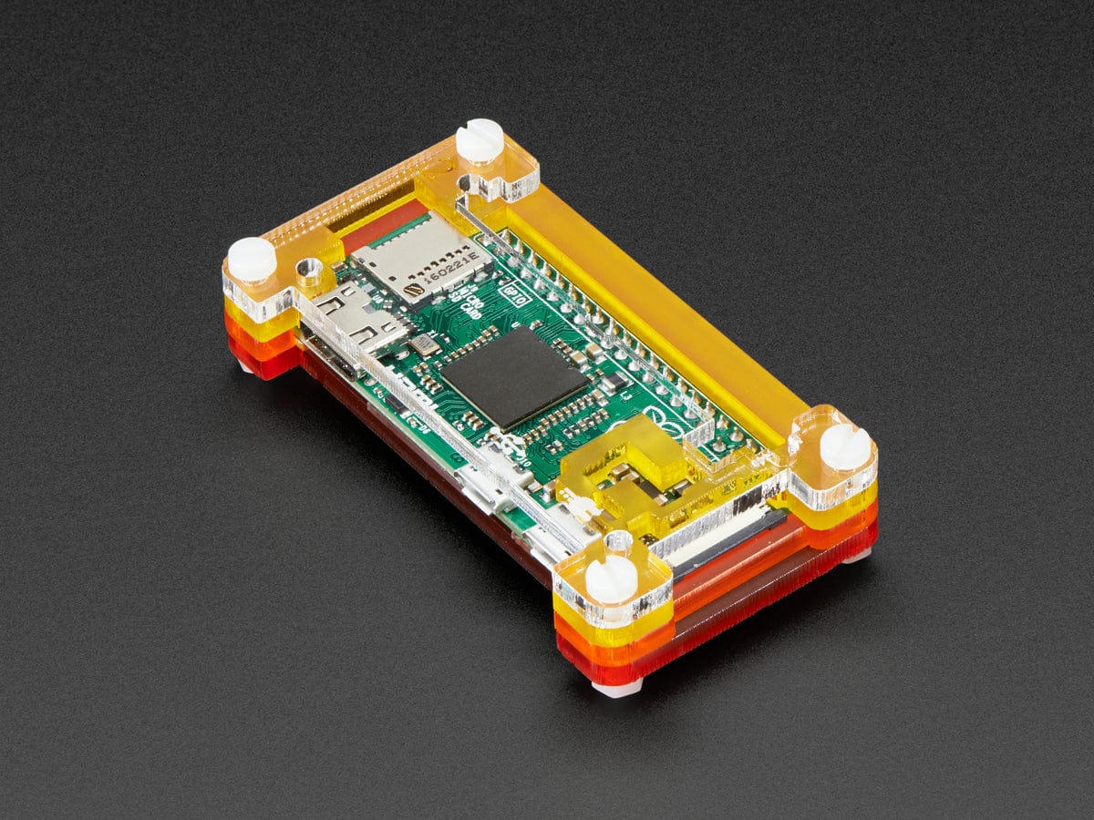 Pibow Zero Case for Raspberry Pi Zero v1.3 - The Pi Hut