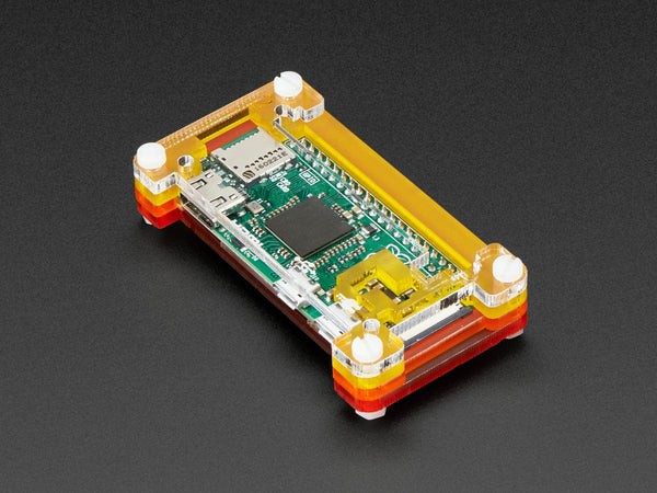 Pibow Zero Case for Raspberry Pi Zero v1.3 ONLY - The Pi Hut