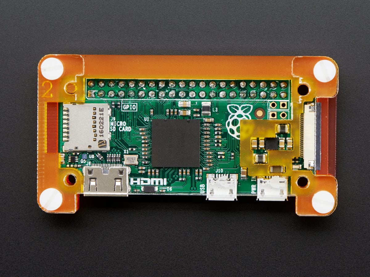 Pibow Zero Case for Raspberry Pi Zero v1.3 - The Pi Hut