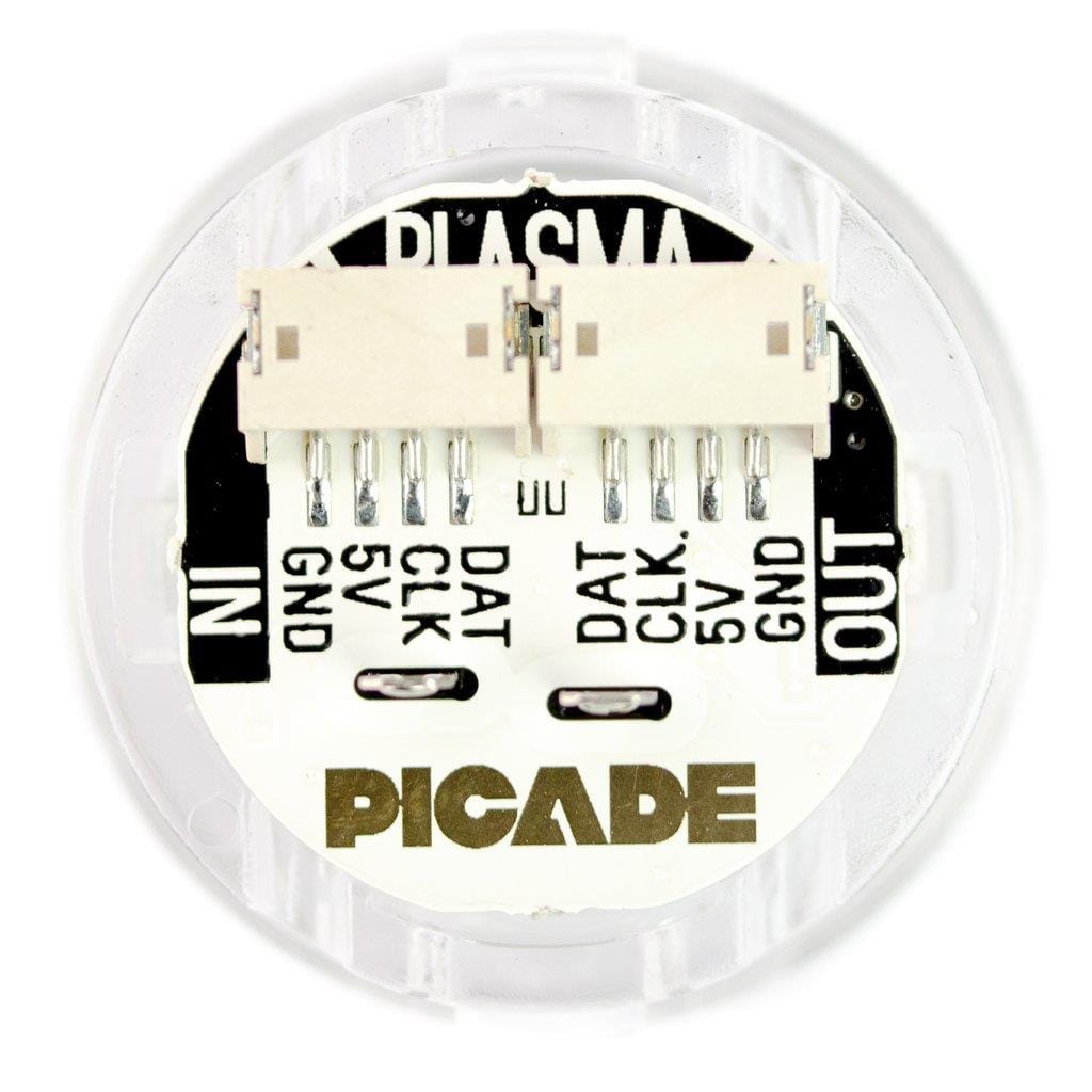 Picade Plasma Kit - Illuminated Arcade Buttons – 10-button kit - The Pi Hut