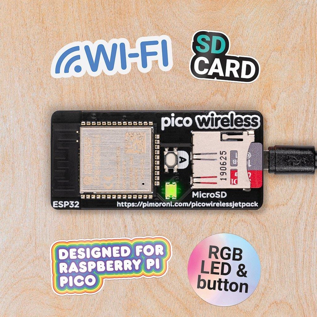 Pico Wireless Pack - The Pi Hut