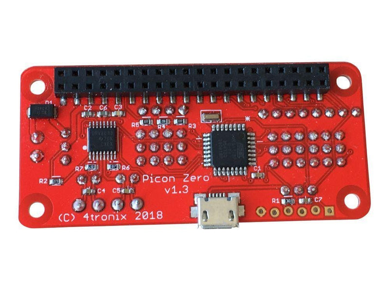 Picon Zero - Robotics Controller for Raspberry Pi - The Pi Hut