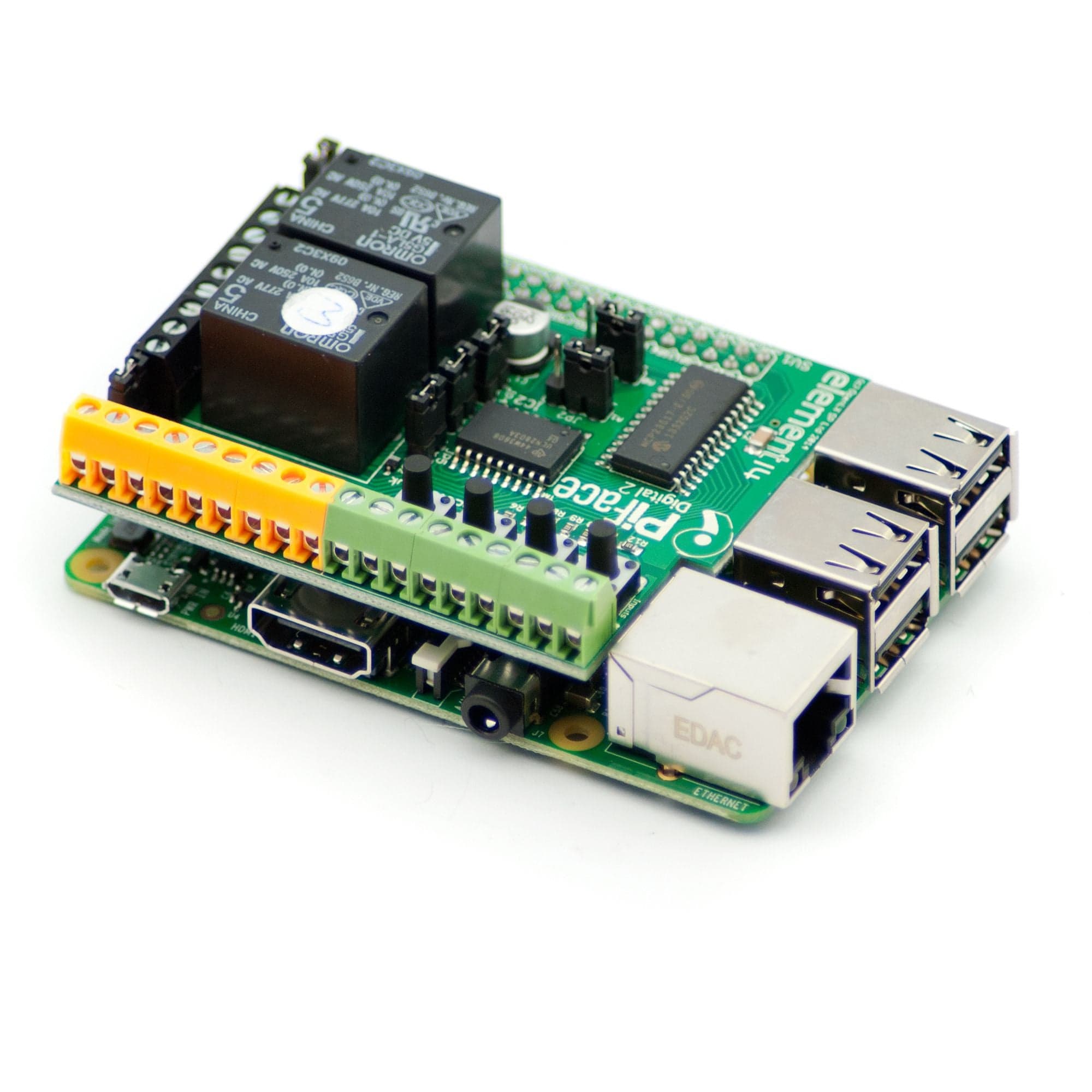 PiFace Digital 2 I/O Expansion Board - The Pi Hut