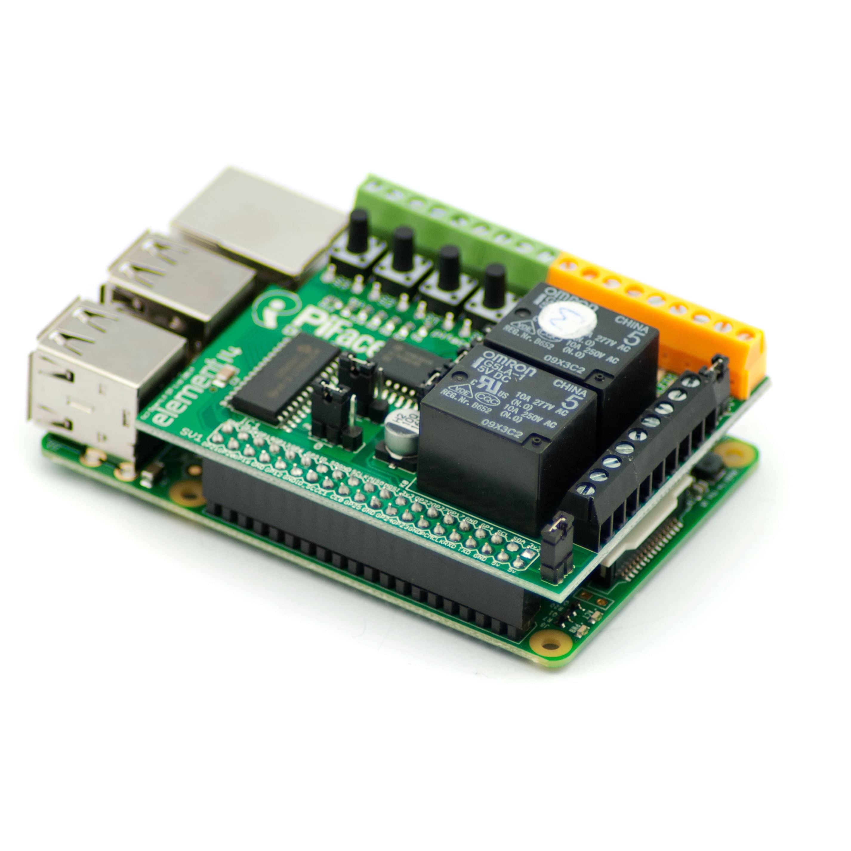 PiFace Digital 2 I/O Expansion Board - The Pi Hut