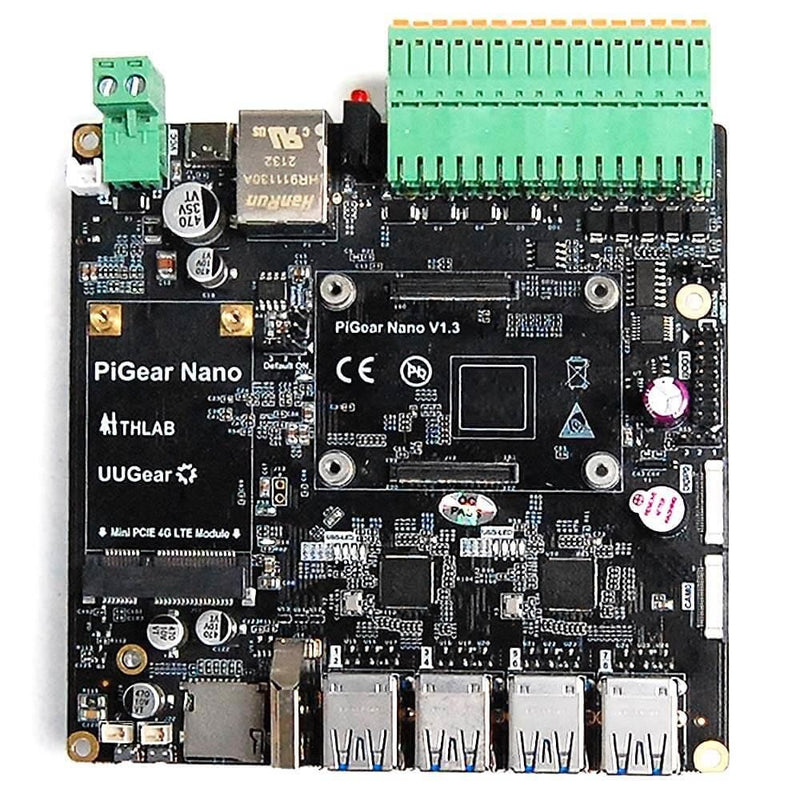 PiGear Nano - Nano-ITX Raspberry Pi CM4 Carrier Board - The Pi Hut