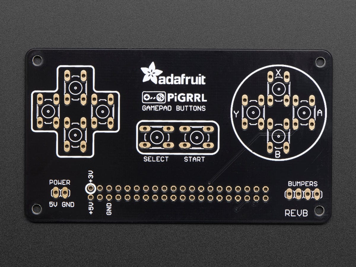 PiGRRL 2.0 Custom Gamepad PCB - The Pi Hut