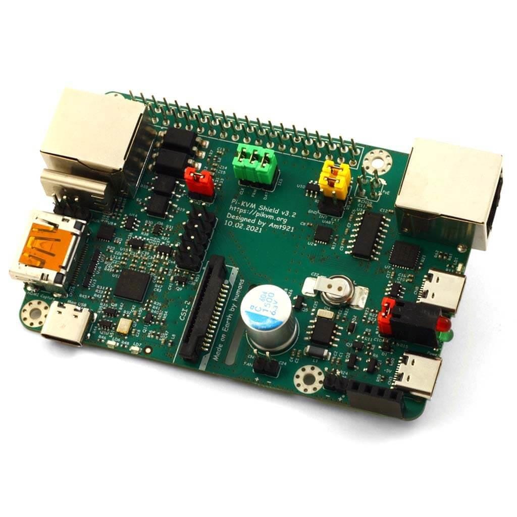 PiKVM v3 HAT for Raspberry Pi 4 - The Pi Hut