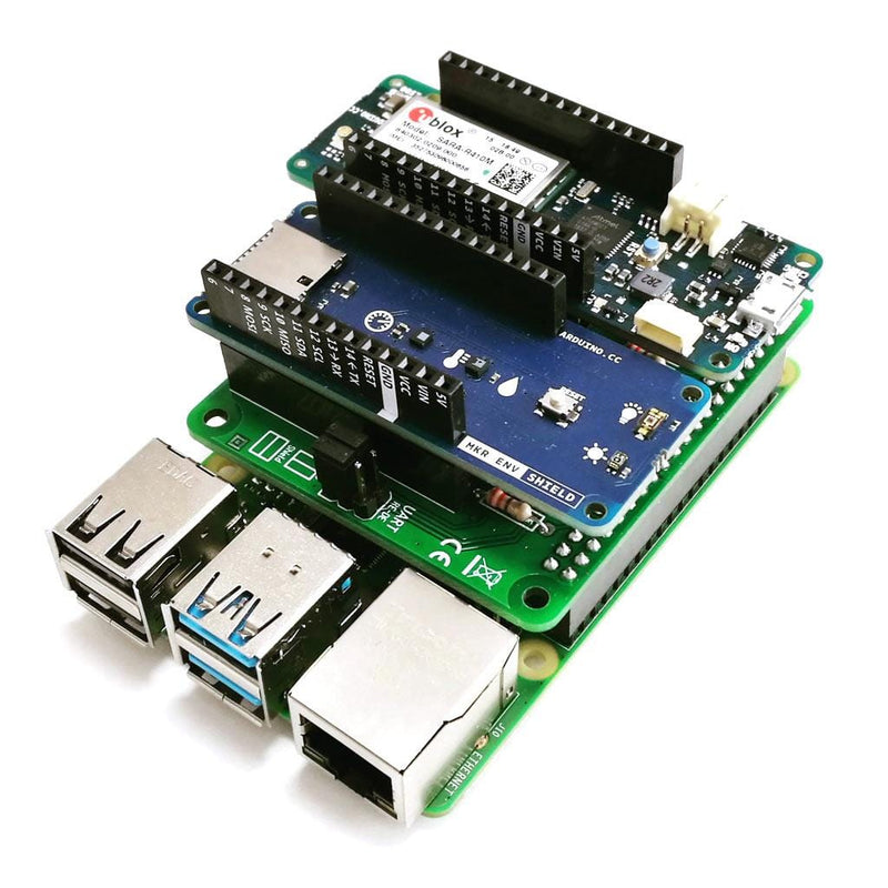PiMKRHAT - Arduino MKR Adapter for Raspberry Pi - The Pi Hut