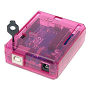 Pink Protective case for Arduino Uno - The Pi Hut