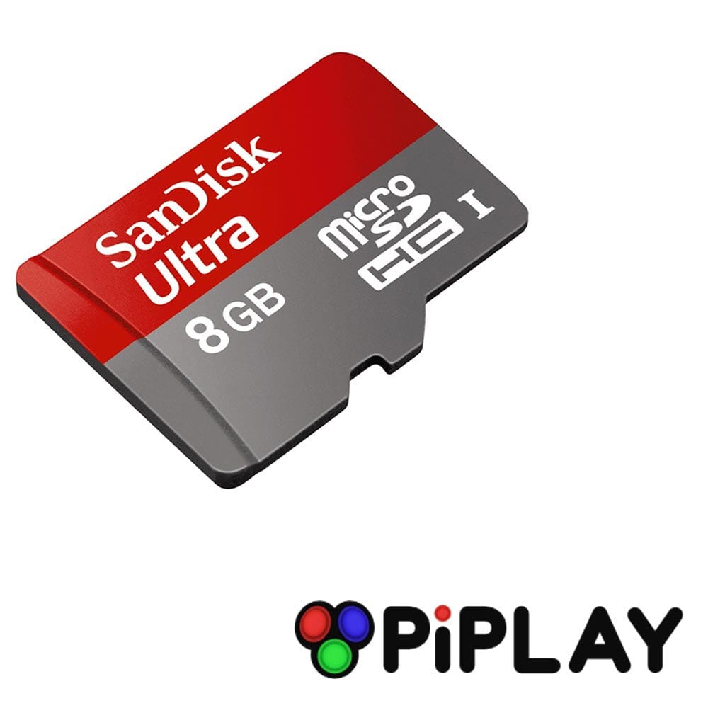 PiPlay Preinstalled Micro SD Card [Discontinued] - The Pi Hut