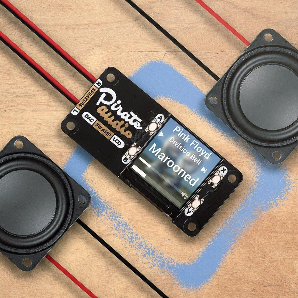 Pirate Audio: 3W Stereo Amp for Raspberry Pi - The Pi Hut