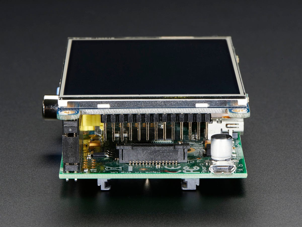 PiTFT - Assembled 480x320 3.5" TFT+Touchscreen for Raspberry Pi - The Pi Hut