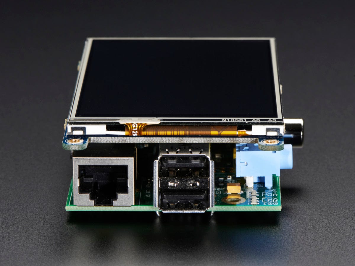 PiTFT - Assembled 480x320 3.5" TFT+Touchscreen for Raspberry Pi - The Pi Hut