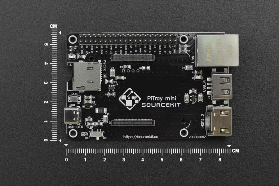 PiTray mini for Raspberry Pi Compute Module 4 - The Pi Hut