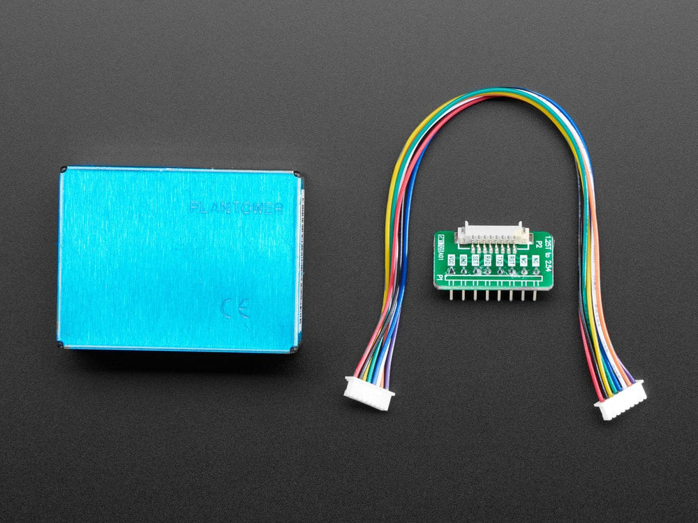 PM2.5 Air Quality Sensor and Breadboard Adapter Kit (PMS5003)