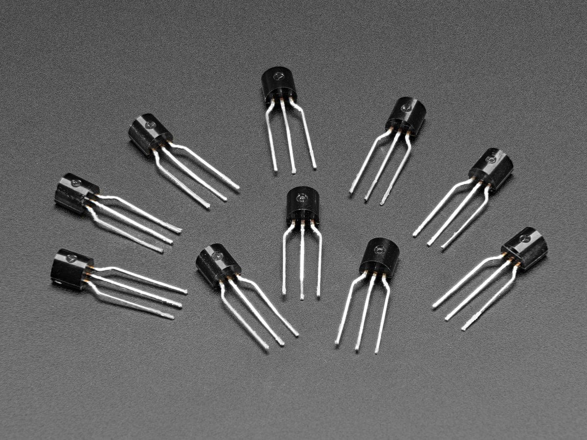 PNP Bipolar Transistors (PN2907) - 10 pack - The Pi Hut