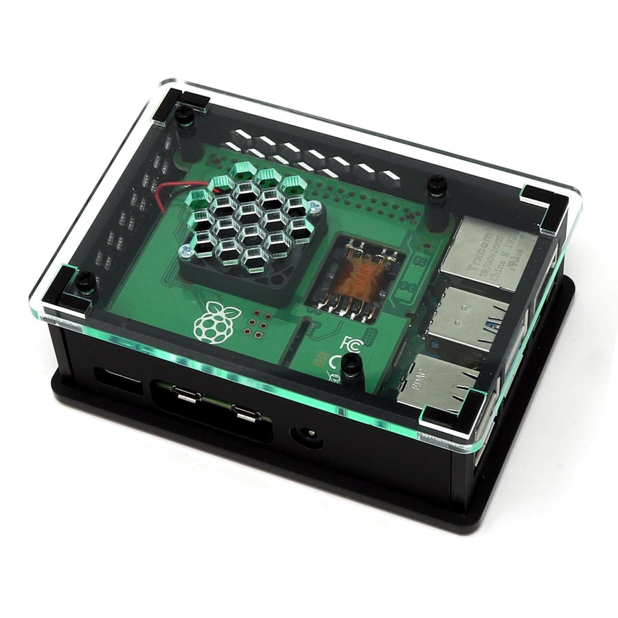 PoE+ HAT Case for Raspberry Pi 4 (v2.0) - The Pi Hut