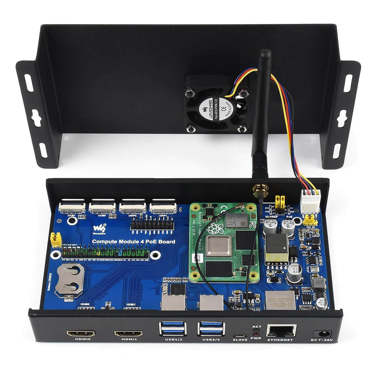 PoE Mini-Computer for Raspberry Pi Compute Module 4 | The Pi Hut