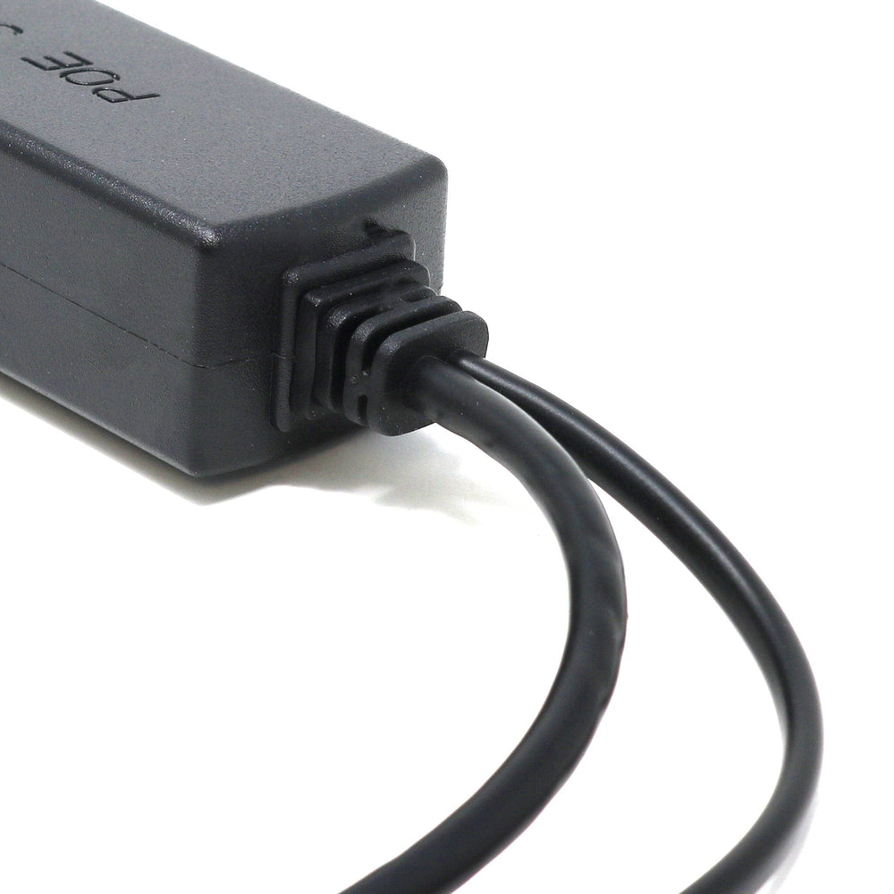 PoE Splitter with MicroUSB Plug - Isolated 12W - 5V 2.4 Amp - The Pi Hut