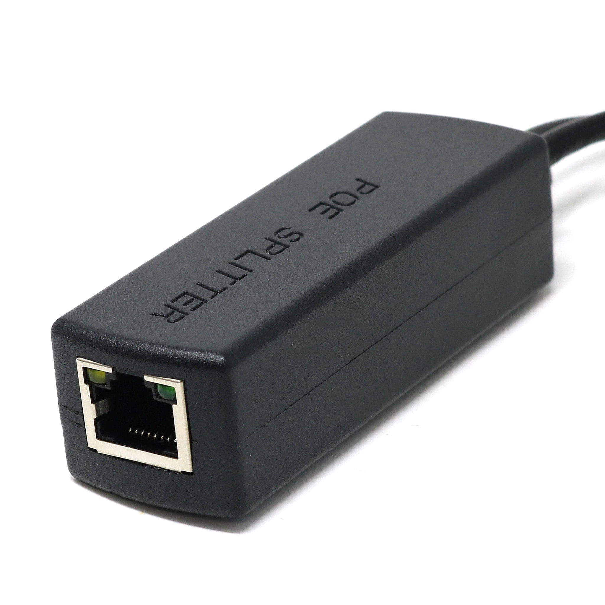 PoE Splitter with MicroUSB Plug - Isolated 12W - 5V 2.4 Amp - The Pi Hut