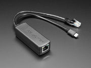 PoE Splitter with USB Type C - 5V 2A - 100 MB Ethernet - The Pi Hut