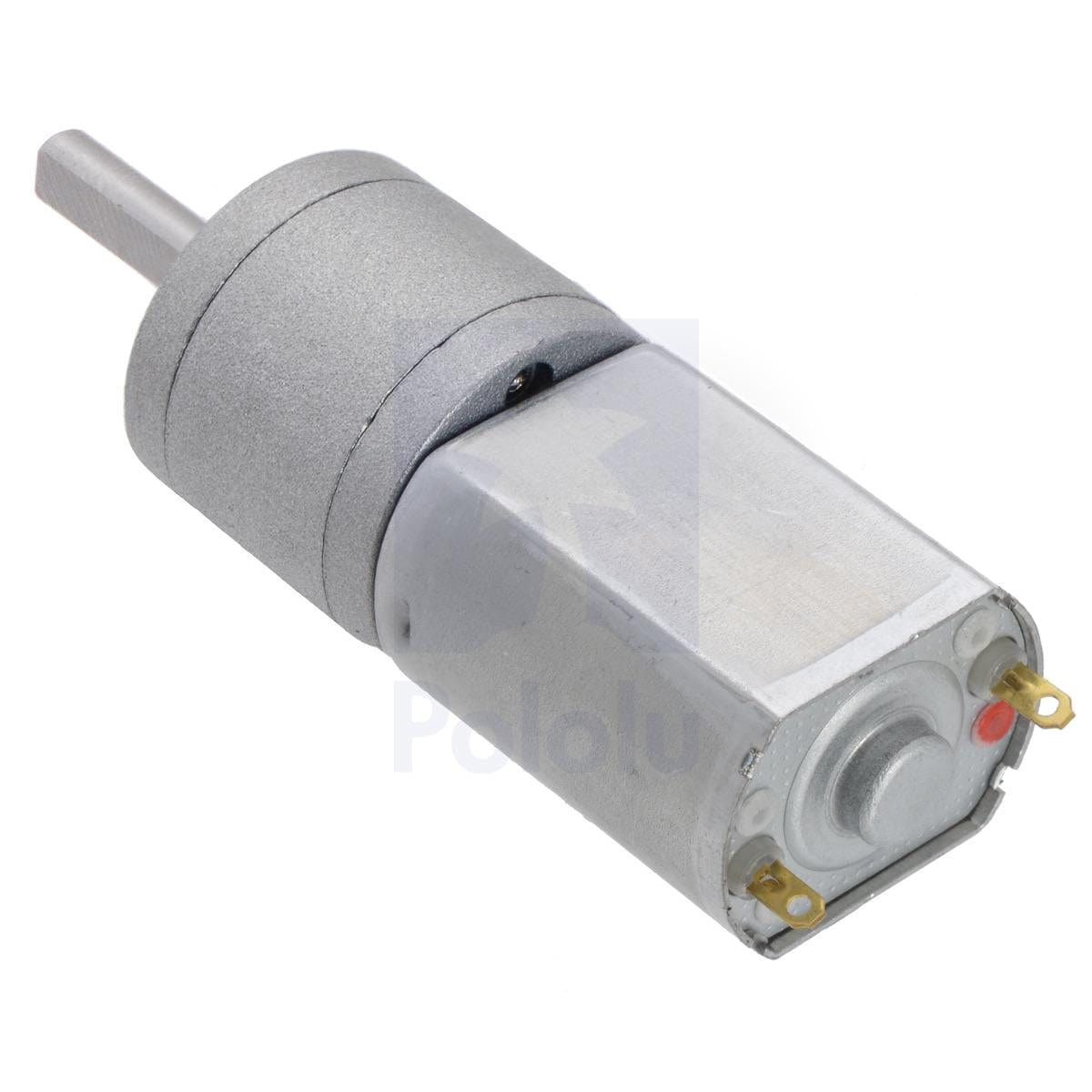 Pololu 12V 100:1 20D Metal Gearmotor (Long-life Carbon Brush) - The Pi Hut