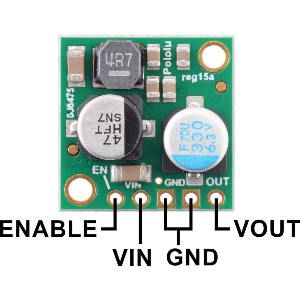 Pololu 3.3V, 2.5A Step-Down Voltage Regulator D24V25F3 - The Pi Hut