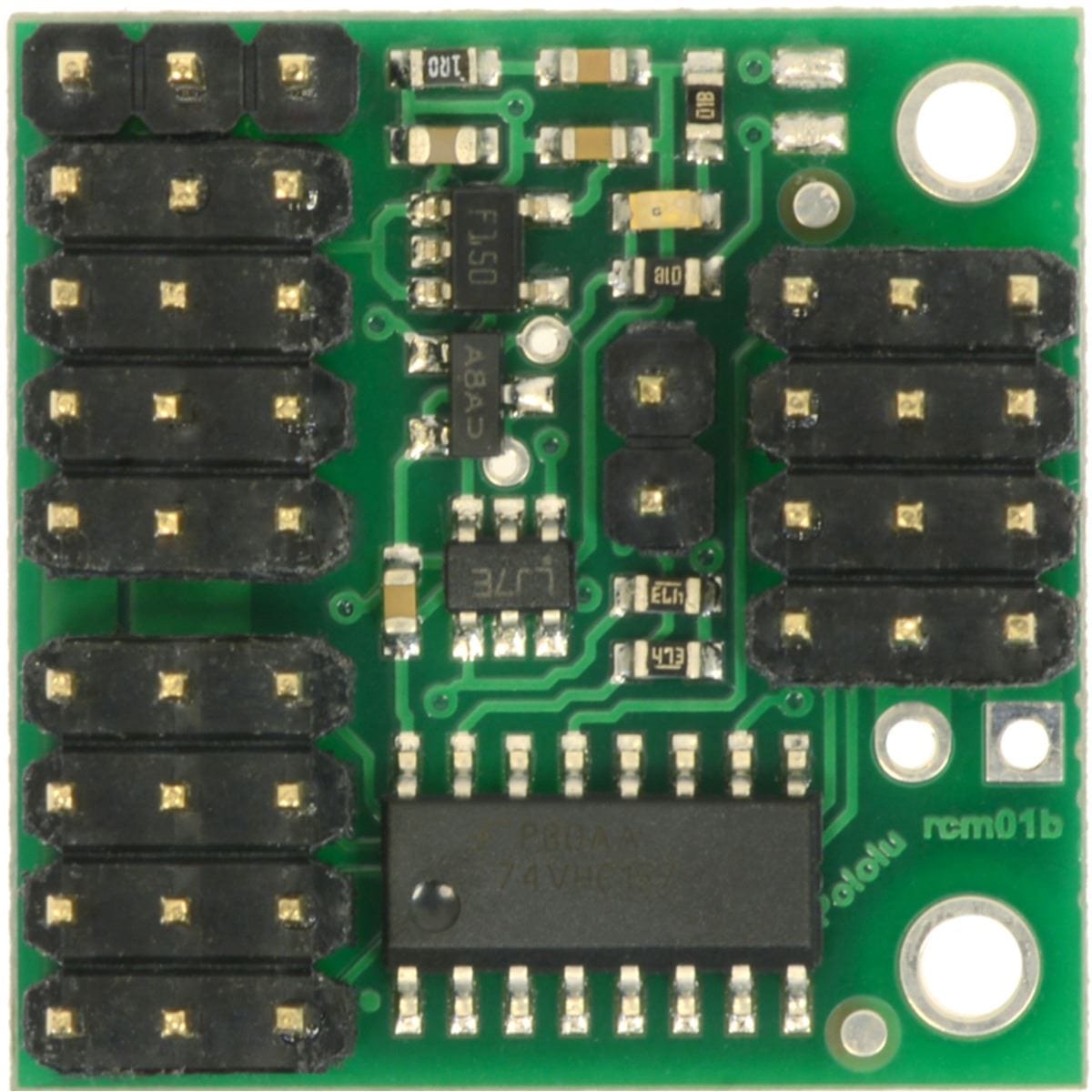 Pololu 4-Channel RC Servo Multiplexer (Assembled) - The Pi Hut