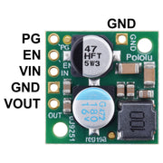 Pololu 5V 2.5A Step-Down Voltage Regulator (D24V22F5) - The Pi Hut